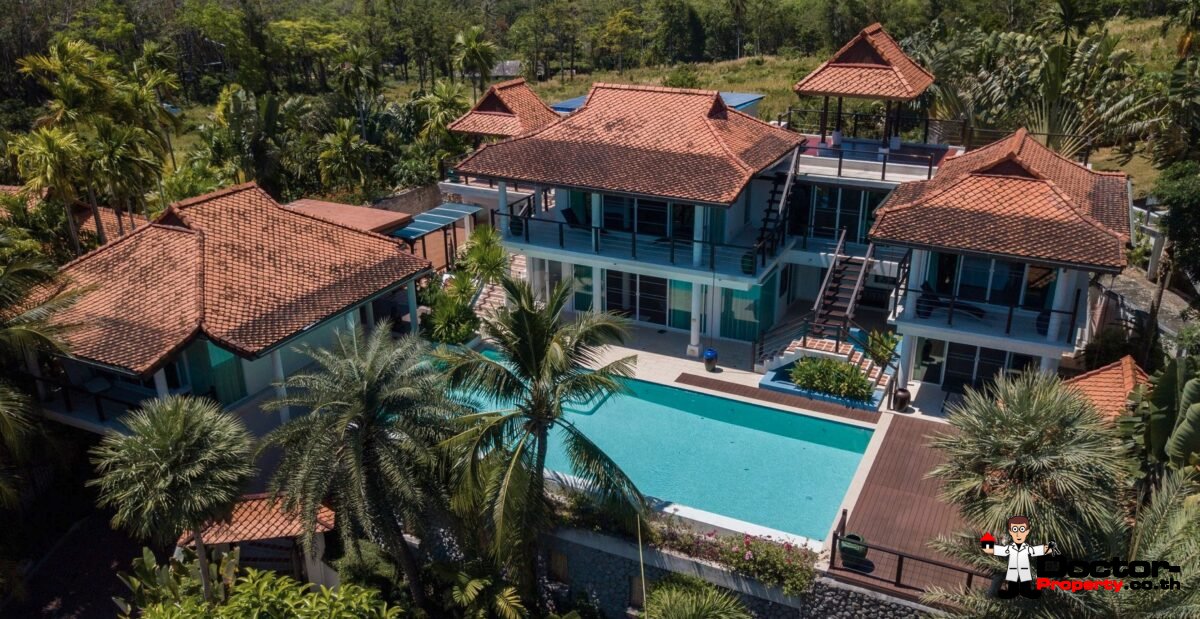 5 Bedroom Sea View Villa - Paradise Heights Yamu - Cape Yamu - Phuket East - for sale